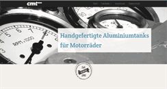 Desktop Screenshot of cmt-motorradtankbau.de